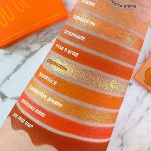 ColourPop Orange You Glad Eyeshadow Palette BNIB - Picture 6 of 13